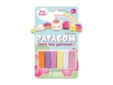 Graine Creative PATAGOM Licorne - Pack de 6 gommes