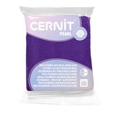 Cernit Pearl - Pâte à modeler - 56 g - violet - argile polymère