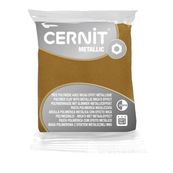 Cernit Metallic - Pâte à modeler - 56 g - or riche - argile polymère