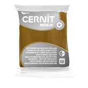 Cernit Metallic - Pâte à modeler - 56 g - or antique - argile polymère