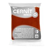 Cernit Metallic - Pâte à modeler - 56 g - bronze - argile polymère