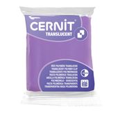 Cernit Translucent - Pâte à modeler - 56 g - violet - argile polymère