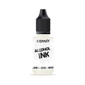 Cernit - encre à alcool - 20ml - blanc