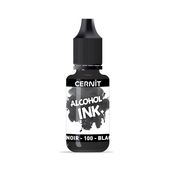 Cernit - encre à alcool - 20ml - noir