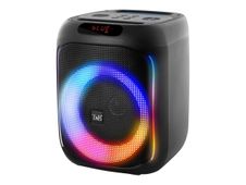 T'nB CUBE BLASTER - Enceinte sans fil avec micro karaoké - bluetooth - 40 Watt - noir