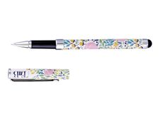 T'nB - Exclusiv - stylet / stylo à bille 2 en 1 pour téléphone portable, tablette - universel - goût fleuri