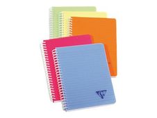 Clairefontaine Linicolor Fresh - Cahier - A5 - 180 pages - Petits carreaux - disponible dans différentes couleurs