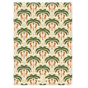 Carnet A6 ligné/petits carreaux Salto palmiers et guépards