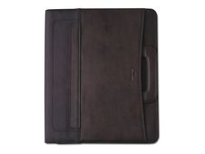 Oberthur Oregon - Conférencier A4 zippé à poignées rétractatables - anneaux - bleu marine