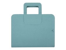 Oberthur Oakland - Conférencier A4 zippé à poignées aimantées - bleu