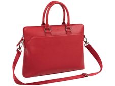 Oberthur Jakarta - Sacoche slim pour ordinateur portable 15,6" - rouge
