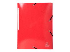 Exacompta Iderama - Chemise à 3 rabats - A4 - rouge