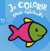 Je colorie sans déborder (2-4 ans) - Poisson