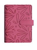 Floralie - Organiseur 16 mois - 11 x 14,5 cm - fuchsia - Exacompta