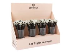 Oberthur - Stylo gel - tête de mort