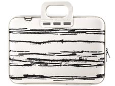 Bombata Black&White - Sacoche pour ordinateur portable 16" - blanc