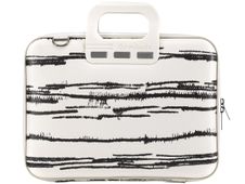 Bombata Black&White - Sacoche pour ordinateur portable 14" - blanc