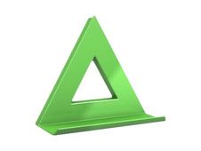 Dahle MEGA - Aimant super puissant avec porte-objet - 75 x 75 mm