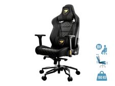 Fauteuil gamer ARMOR TITAN PRO- accoudoirs réglables - appui-tête amovible - noir