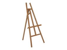 INOVSHOP - Chevalet de présentation en bois - hauteur et inclinaison réglable - 60 x 148 cm