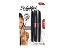 BIC BodyMark Henna Vibes - 3 marqueurs tatoo + 2 pochoirs