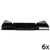 Exacompta COMBO Glossy - 6 Corbeilles à courrier noir