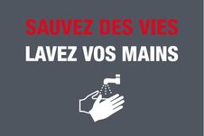 Novus Dahle - Tapis de distanciation sociale lavage main -  gris - 85 x 120 cm