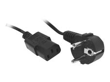 Câble d'alimentation secteur pour pc, imprimante, écran - reconditionné grade A - 1.8 m