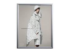 INOVSHOP Clipframe - Vitre d'affichage clippant - coins carrés - A4