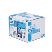 GPV - 200 Enveloppes C6 114 x 162 mm - 100 gr - sans fenêtre - blanc - bande adhésive