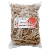 Sign - Bracelets caoutchouc - élastiques larges - 0,8 x 11 cm - 1 kg