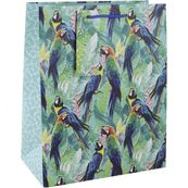 Clairefontaine Eurowrap - Sac cadeau - 26,5 cm x 14 cm x 33 cm - Perroquets