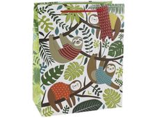 Clairefontaine Eurowrap - Sac cadeau - 26,5 cm x 14 cm x 33 cm - paresseux