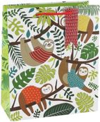 Clairefontaine Eurowrap - Sac cadeau - 21,5 cm x 10,2 cm x 25,3 cm - Paresseux