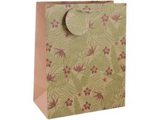 Clairefontaine Eurowrap - Sac cadeau - 26,5 cm x 14 cm x 33 cm - tropical
