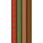 Clairefontaine Eurowrap - Papier cadeau kraft - 70 cm x 2 m - 70 g/m² - différents motifs rouges