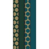 Clairefontaine Excellia - Papier cadeau - 70 cm x 5 m - 80 g/m² - différents modèles à pois bleu et vert