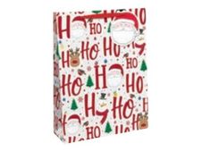 Clairefontaine Eurowrap - Sac cadeau "Hohoho" - 12,7 cm x 9 cm x 35,5 cm
