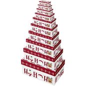 Clairefontaine Eurowrap - 10 Boîtes cadeau - "Hohoho"