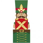 Clairefontaine Eurowrap - 3 Boîtes cadeau carrées - finition peluche soldat