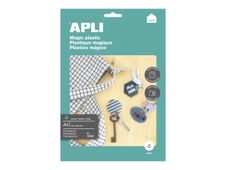 APLI Magic plastic - Transparente - A4 (210 x 297 mm) 4 hoja(s) heat-shrinkable kraft plastic