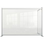 Nobo Premium Plus - Cloison de séparation/extension - 140 x 100 cm - acrylique clair