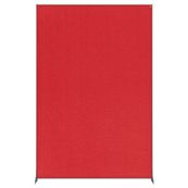 Nobo Impression Pro - Cloison de séparation - 120 x 180 cm - rouge