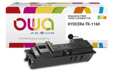 Cartouche laser remanufacturée Kyocera TK1160 - noir - Owa