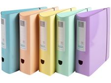 Exacompta Aquarel - Classeur à levier - Dos 80 mm - A4 - disponible dans différentes couleurs