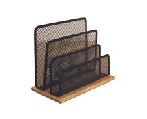 Porte lettres mesh bois