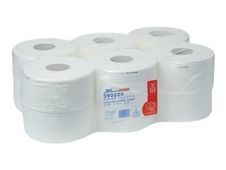Techline Mini Jumbo - Papier toilette - 12 rouleaux 2 plis