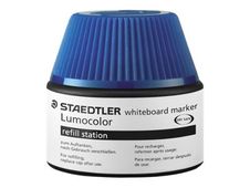 STAEDTLER LUMOCOLOR - Flacon de recharge 20 ml - bleu - pour marqueurs effaçables Lumocolor 351