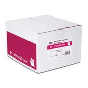 GPV - 500 Pochettes Enveloppes B5 176 x 250 mm - 90 gr - sans fenêtre - blanc - bande adhésive