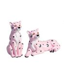 Tirelire Smile Be a cheetah - rose - 2 modèles disponibles